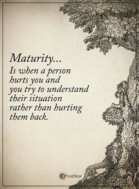 maturity